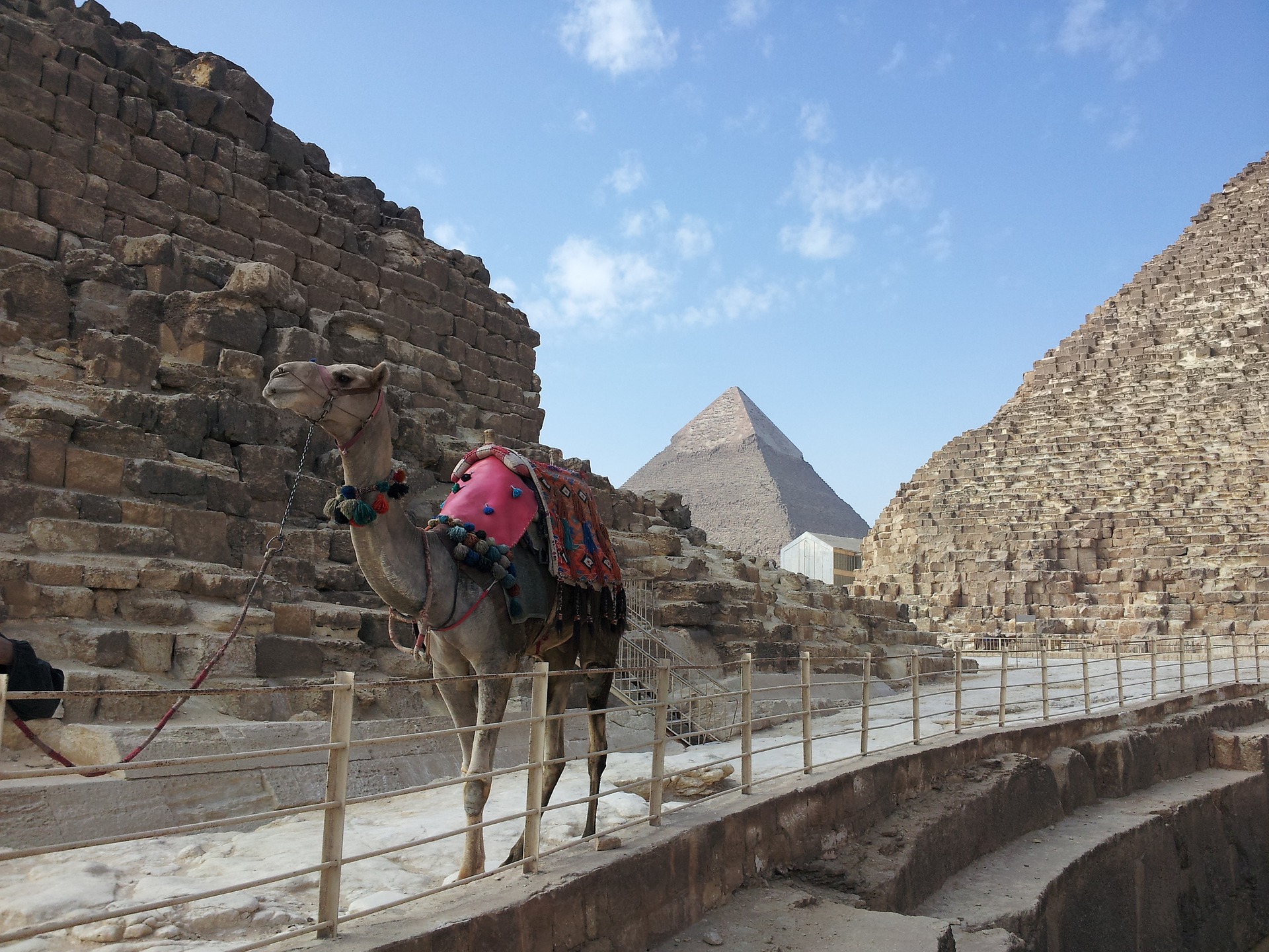 Day 2: Visiting Giza Pyramids, Sphinx & The Egyptian Museum